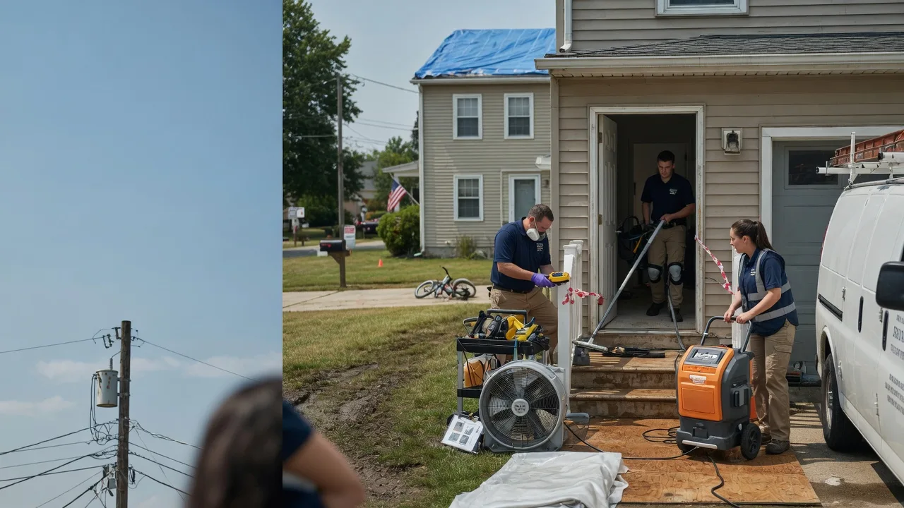 Water Damage Repair in East Dover, VT near me